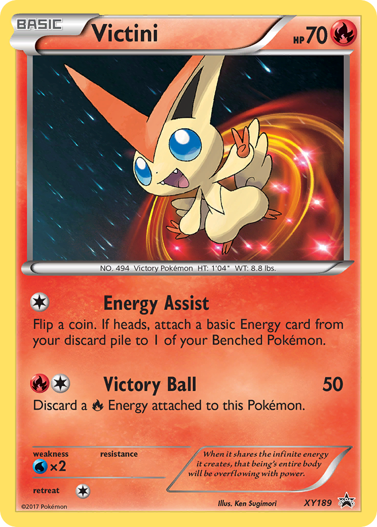 Victini — XY Promos #XY189