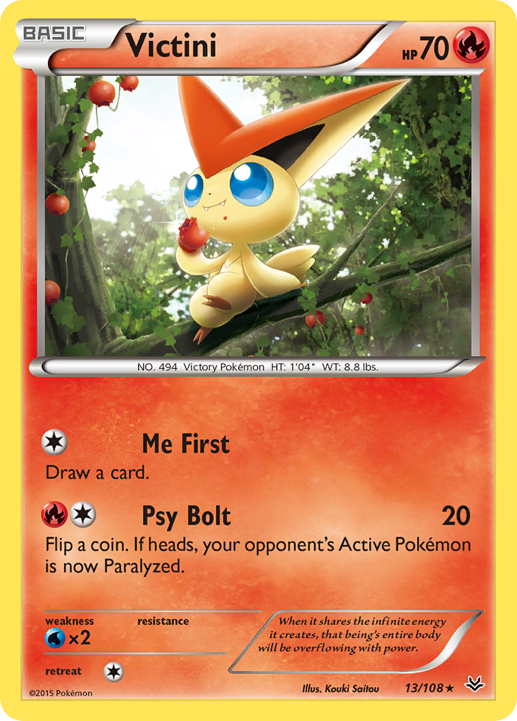 Victini — XY - Roaring Skies #13/108