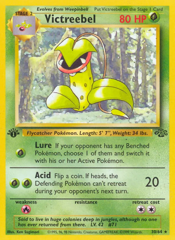 Victreebel (30) — Jungle #30/64