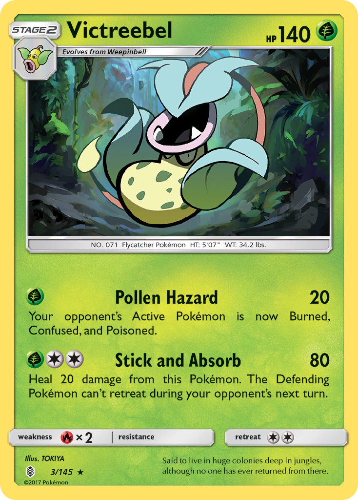 Victreebel — SM - Guardians Rising #3/145