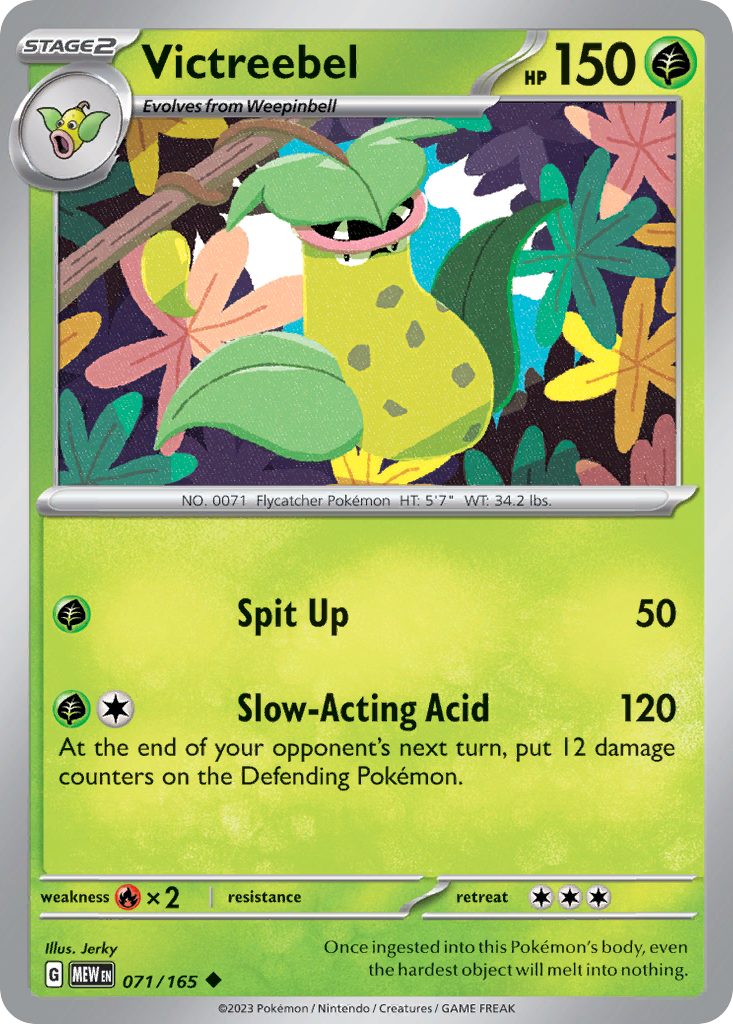 Victreebel — SV: Scarlet & Violet 151 #071/165