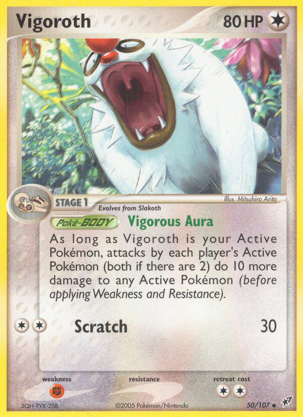 Vigoroth — Deoxys #50/107