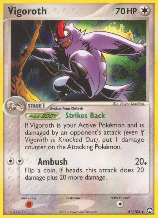 Vigoroth — Power Keepers #41/108