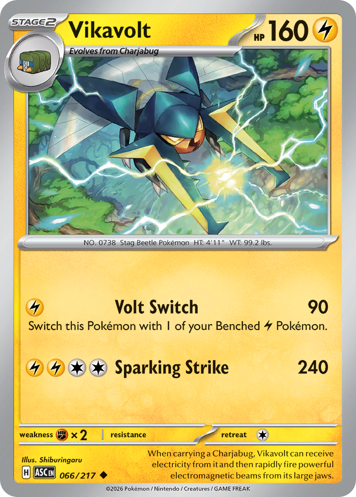 Vikavolt — ME: Ascended Heroes #066/217