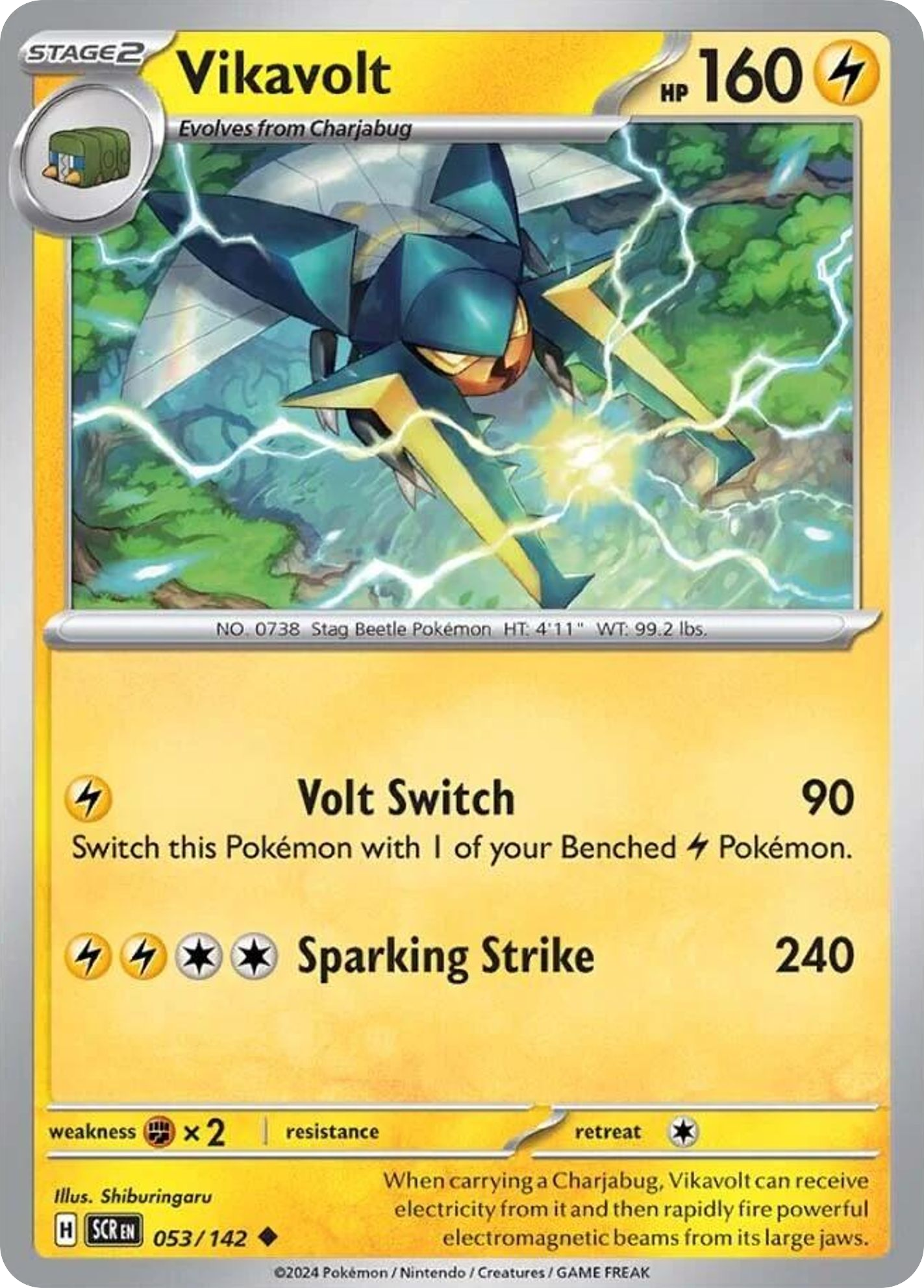 Vikavolt — SV07: Stellar Crown #053/142
