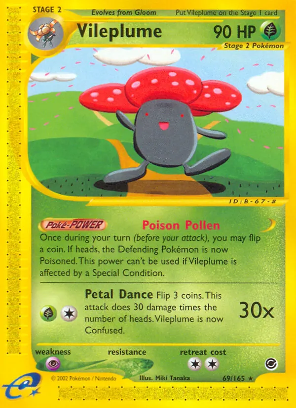 Vileplume (69) — Expedition #069/165