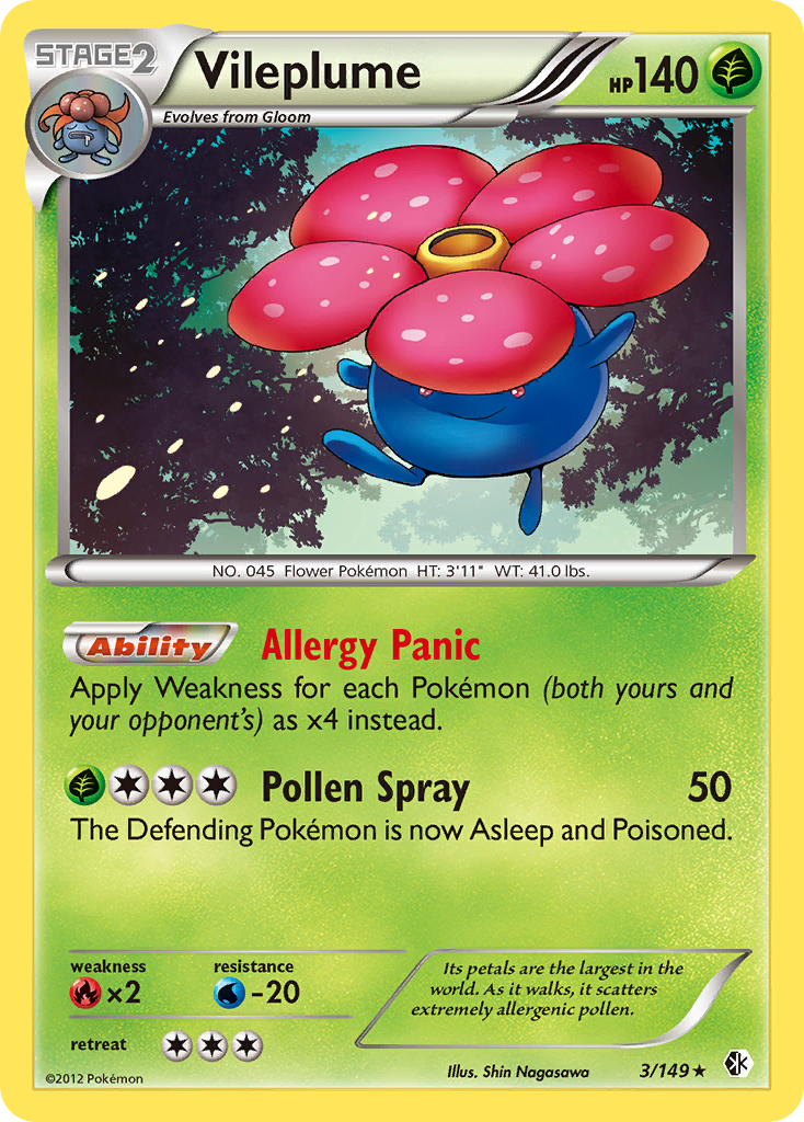 Vileplume — Boundaries Crossed #3/149