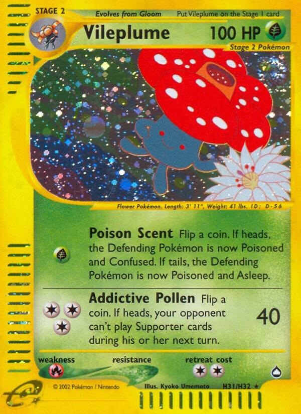Vileplume (H31) — Aquapolis #H31/H32
