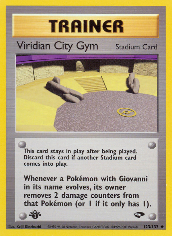 Viridian City Gym — Gym Challenge #123/132