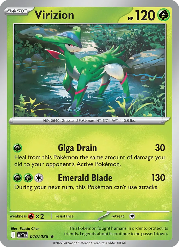 Virizion (Poke Ball Pattern)