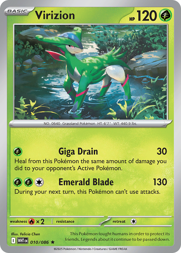 Virizion — SV: White Flare #010/086