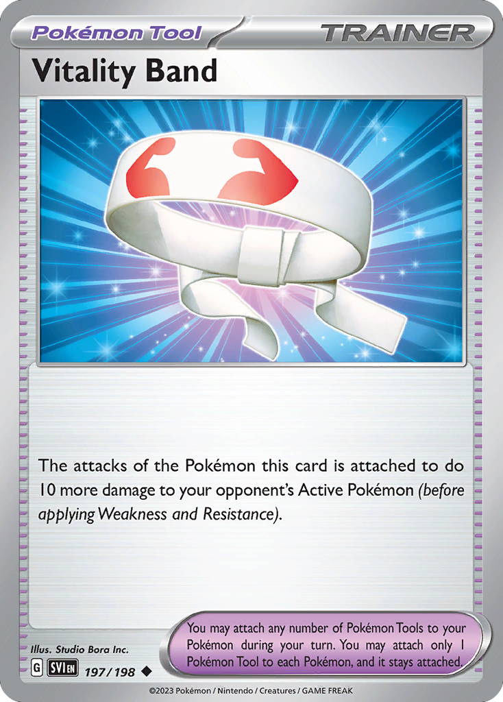 Vitality Band — SV01: Scarlet & Violet Base Set #197/198