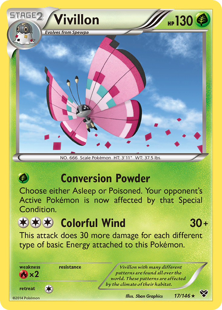 Vivillon — Blister Exclusives #017/146