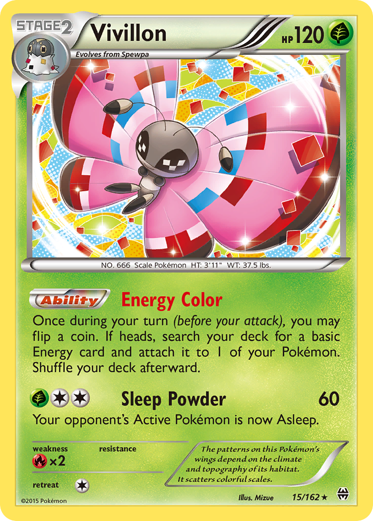 Vivillon — Miscellaneous Cards & Products #015/162