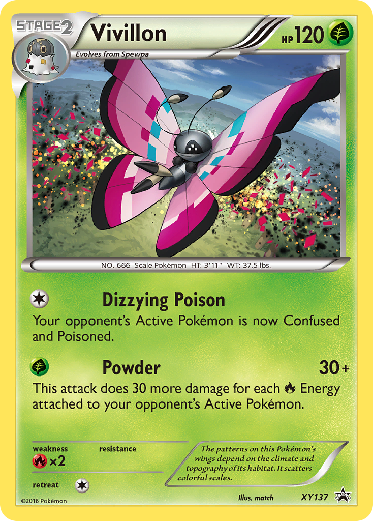Vivillon — XY Promos #XY137