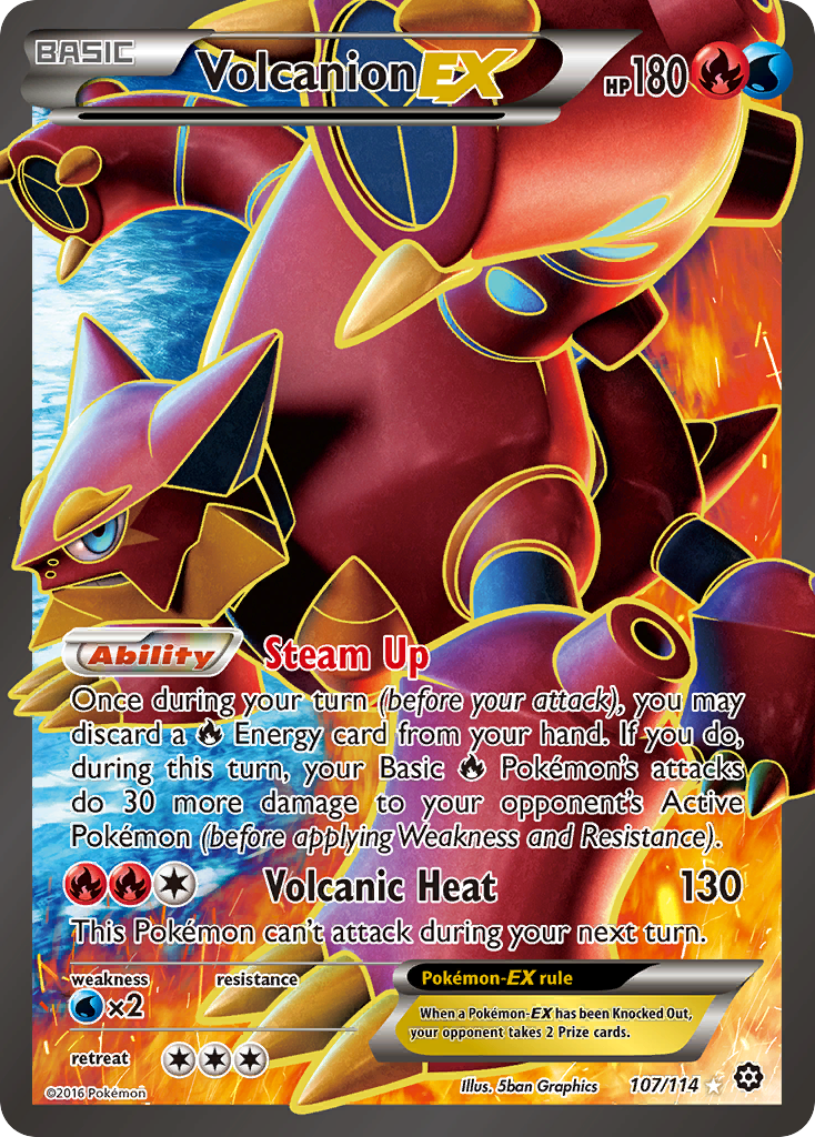 Volcanion EX (Full Art)