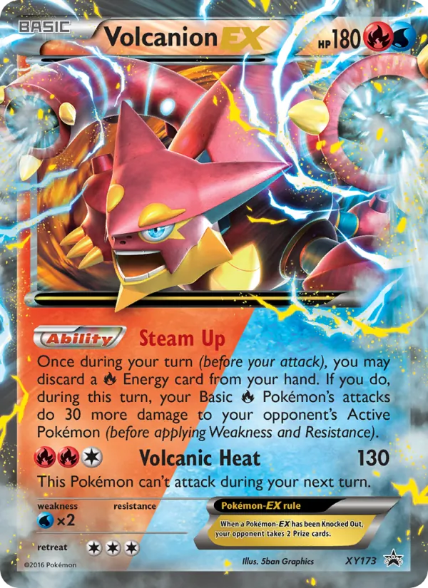 Volcanion EX — XY Promos #XY173