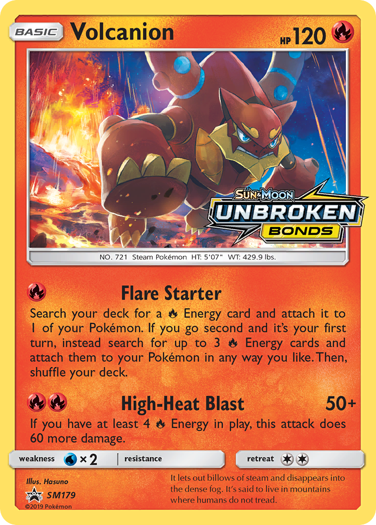 Volcanion — SM Promos #SM179