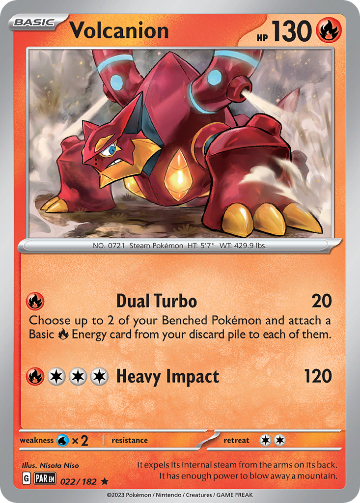 Volcanion — SV04: Paradox Rift #022/182