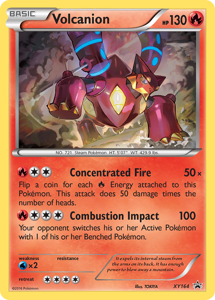Volcanion — XY Promos #XY164
