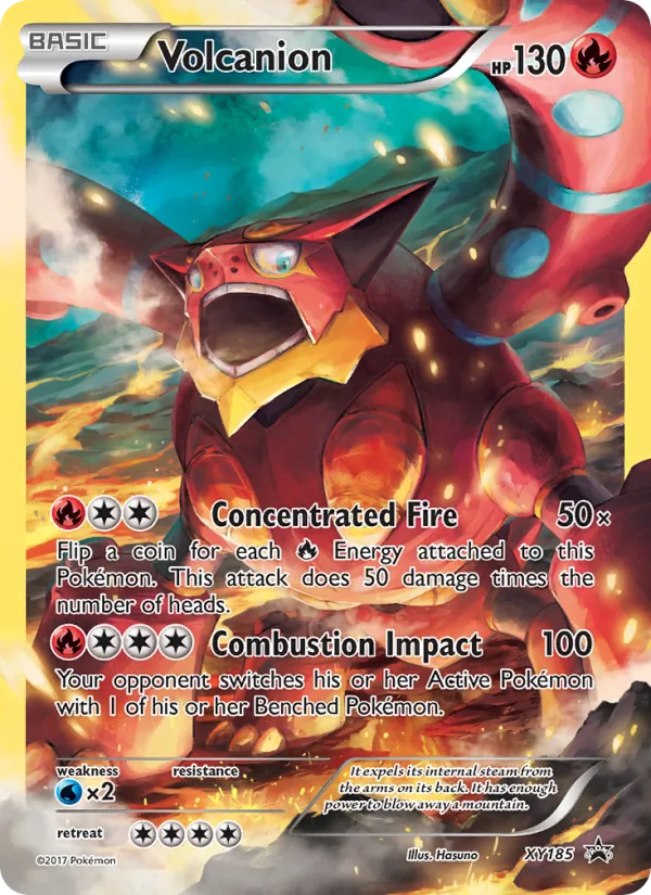 Volcanion — XY Promos #XY185