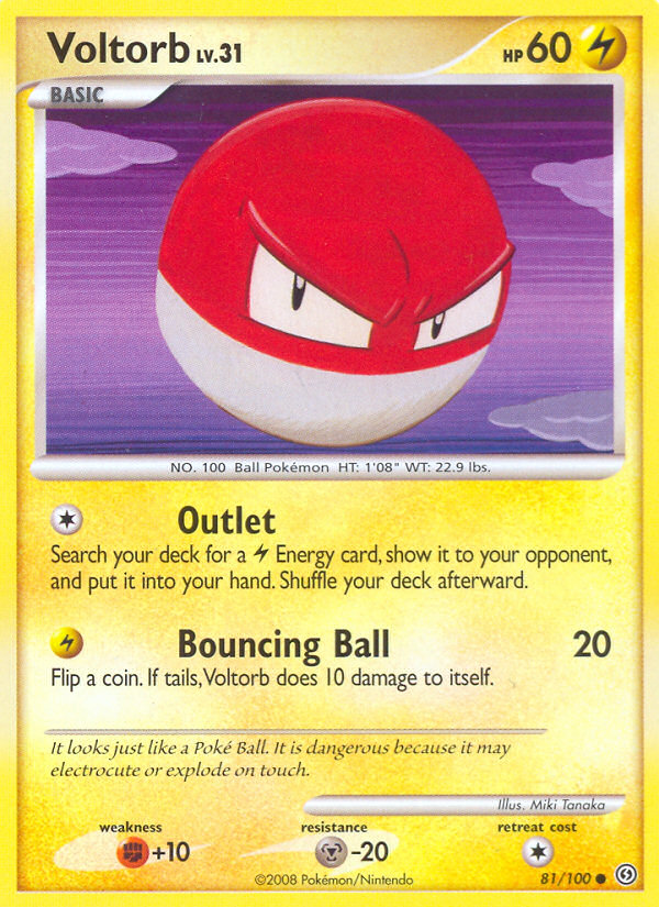 Voltorb (81) — Stormfront #81/100