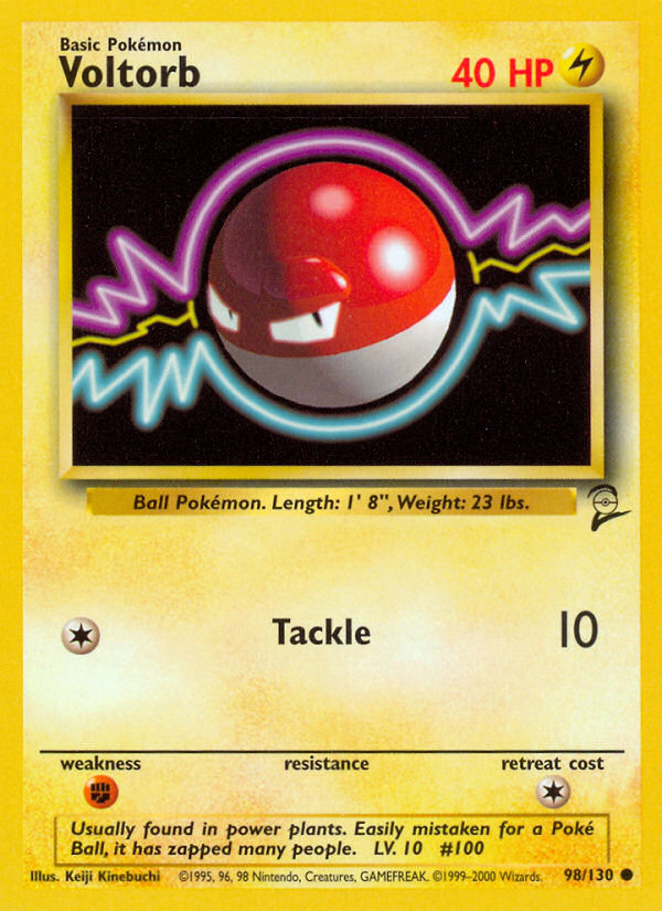 Voltorb — Base Set 2 #098/130