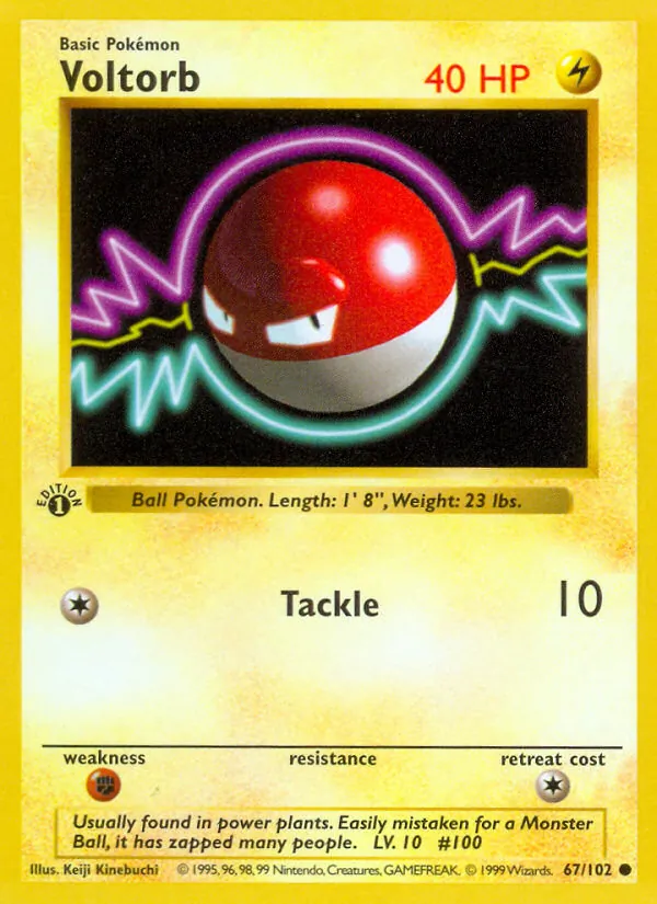 Voltorb — Base Set #067/102