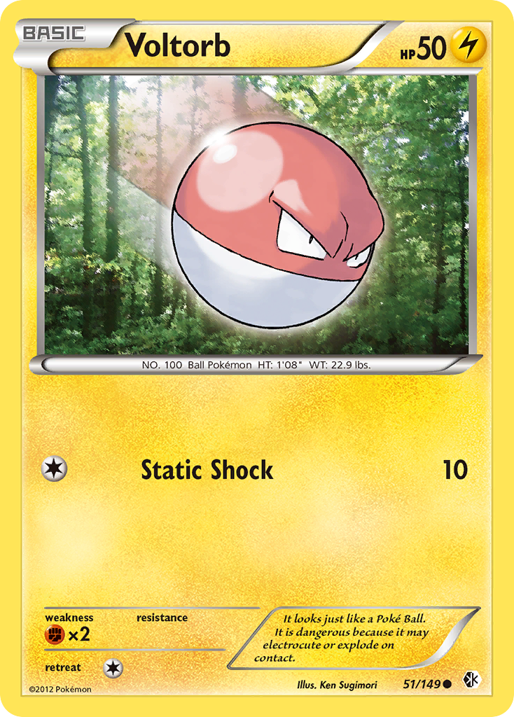 Voltorb — Boundaries Crossed #51/149