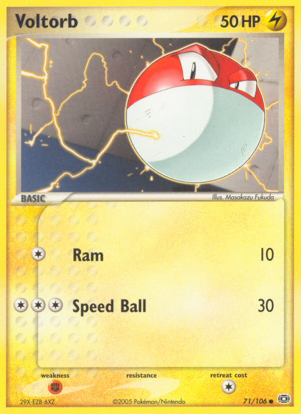 Voltorb — Emerald #71/106