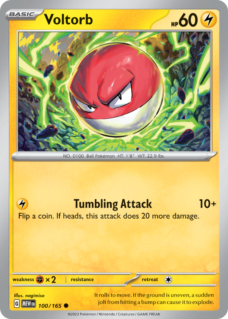 Voltorb — Professor Program Promos #100/165