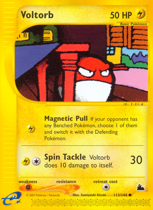 Voltorb — Skyridge #113/144