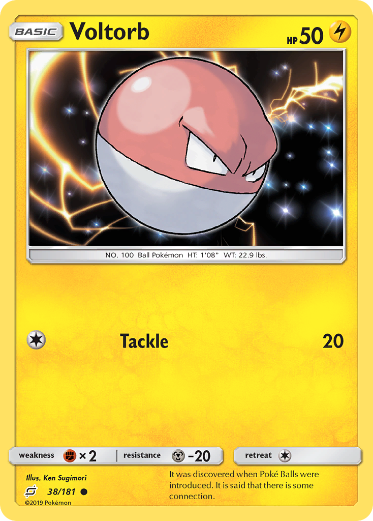 Voltorb — SM - Team Up #38/181