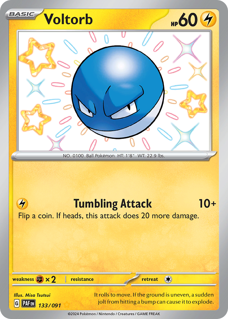 Voltorb — SV: Paldean Fates #133/091
