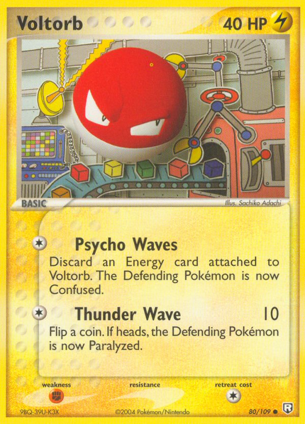 Voltorb — Team Rocket Returns #80/109