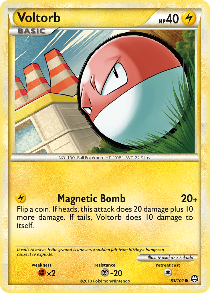 Voltorb — Triumphant #83/102