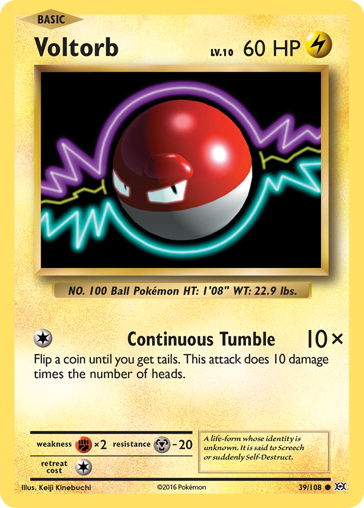 Voltorb — XY - Evolutions #39/108