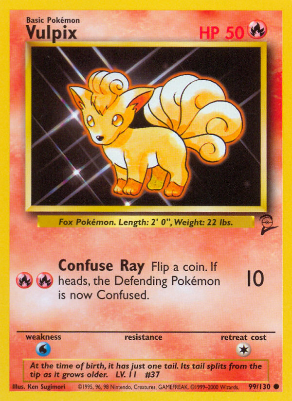 Vulpix — Base Set 2 #099/130