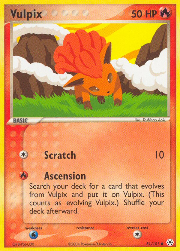 Vulpix — Hidden Legends #81/101