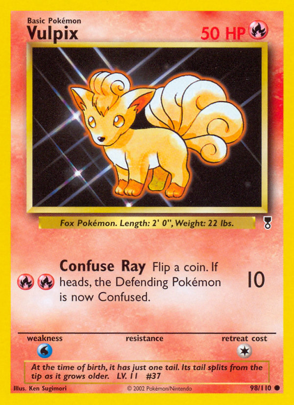 Vulpix — Legendary Collection #098/110