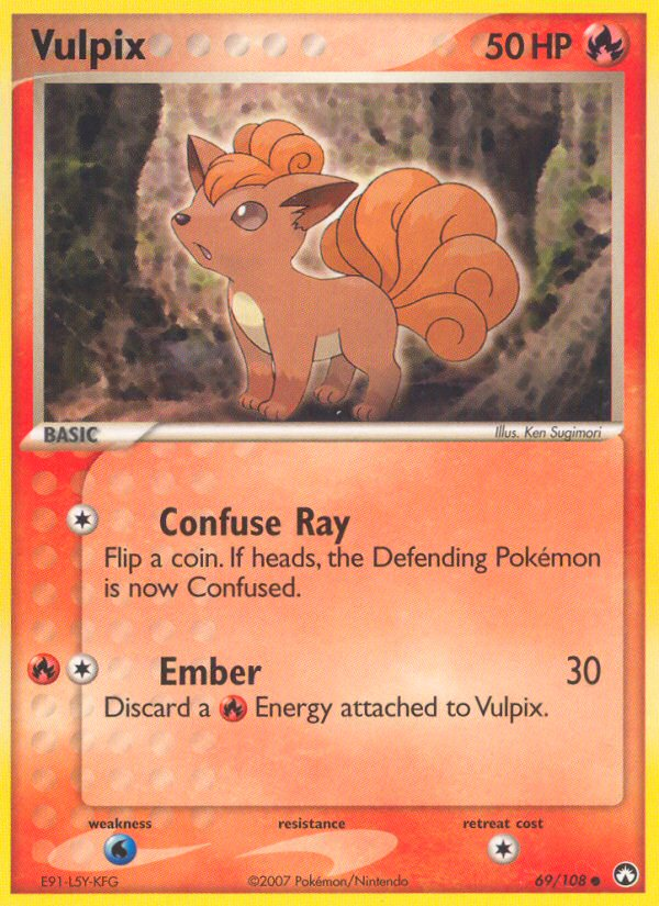 Vulpix — Power Keepers #69/108