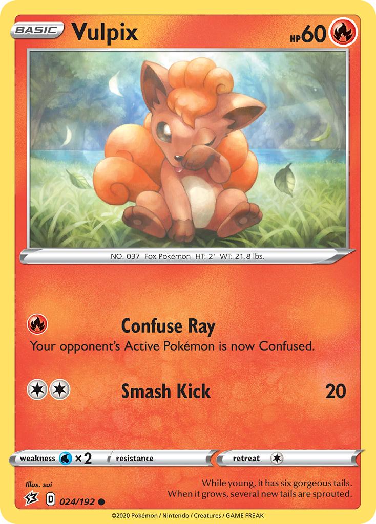 Vulpix — SWSH02: Rebel Clash #024/192