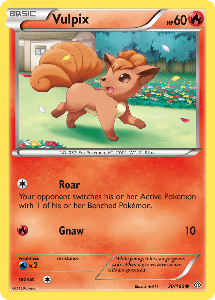 Vulpix — XY - Primal Clash #20/160