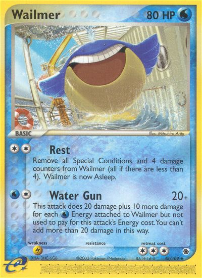 Wailmer — Ruby and Sapphire #48/109