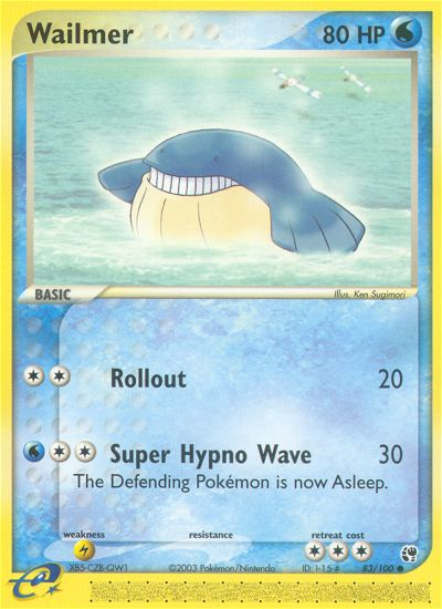 Wailmer — Sandstorm #83/100