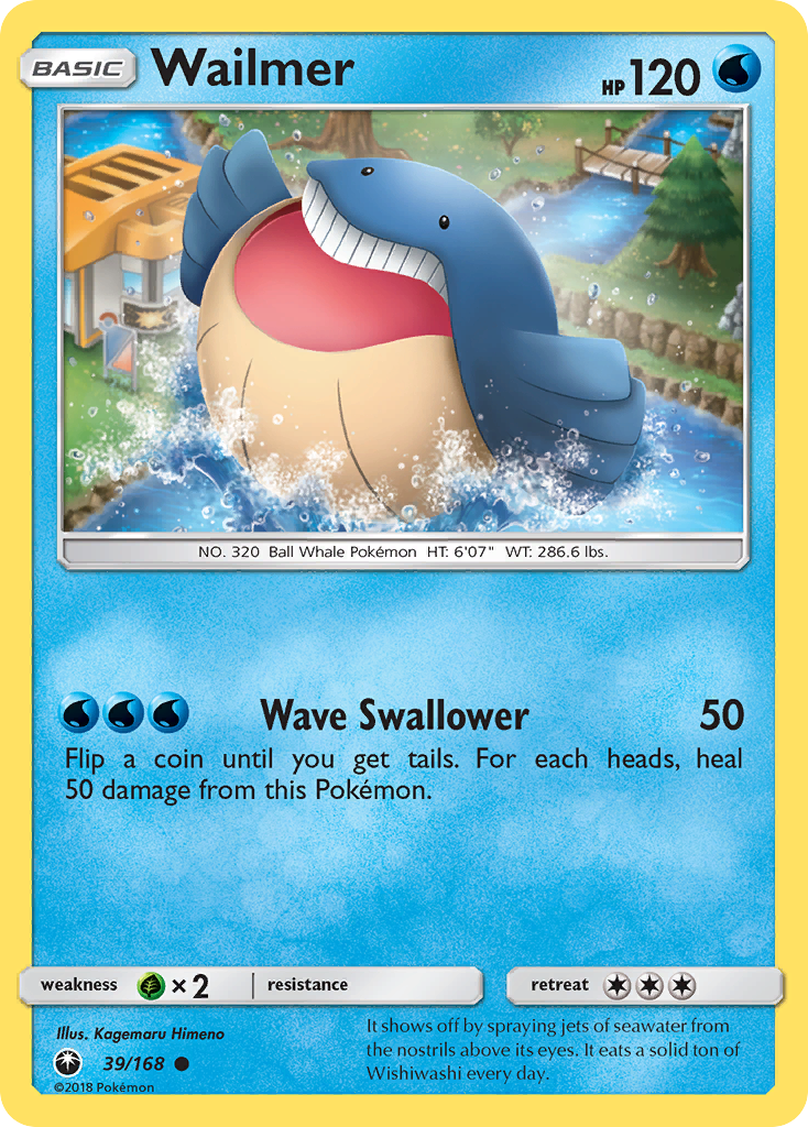 Wailmer — SM - Celestial Storm #39/168