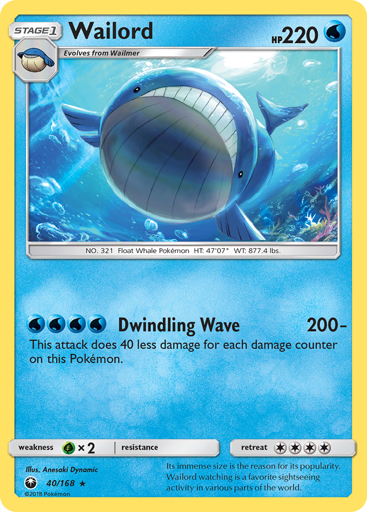 Wailord — Blister Exclusives #040/168