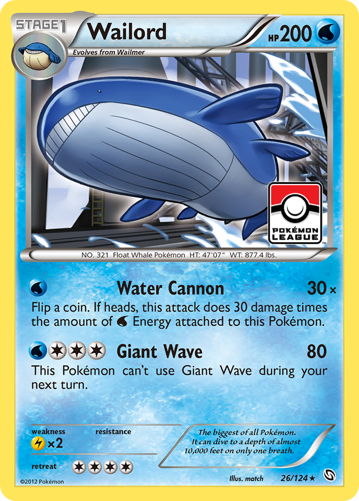 Wailord — Dragons Exalted #26/124