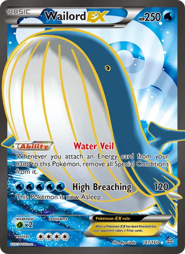Wailord EX (147 Full Art)
