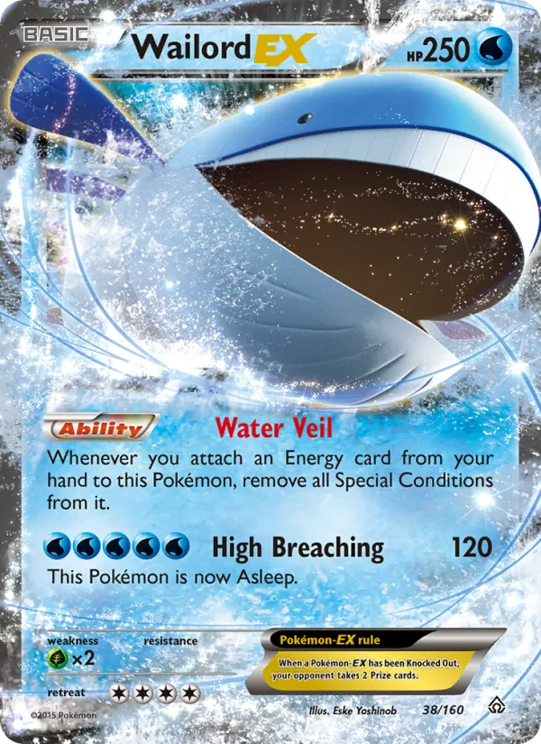 Wailord EX — XY - Primal Clash #38/160